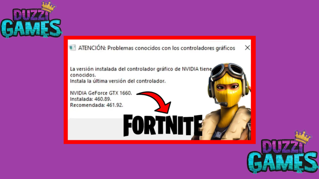 Actualizar drivers para Fortnite: Evita crasheos y errores de pantalla negra. 6 Captura de pantalla 2026 03 14 190545