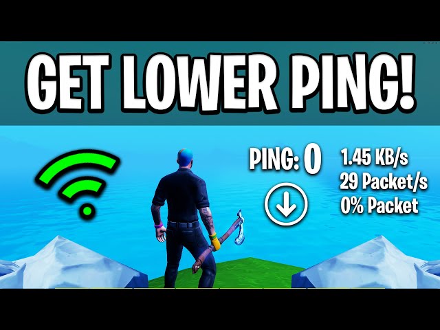 Cómo bajar el Ping en Fortnite: Mejores configuraciones de red y conexión.