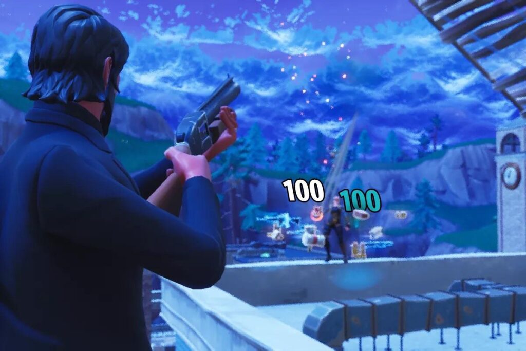 Configuración de daño en Fortnite: Tutorial de atributos de vida y escudos. 9 Configuración de daños en Fortnite: Tutorial de atributos de salud y escudo.