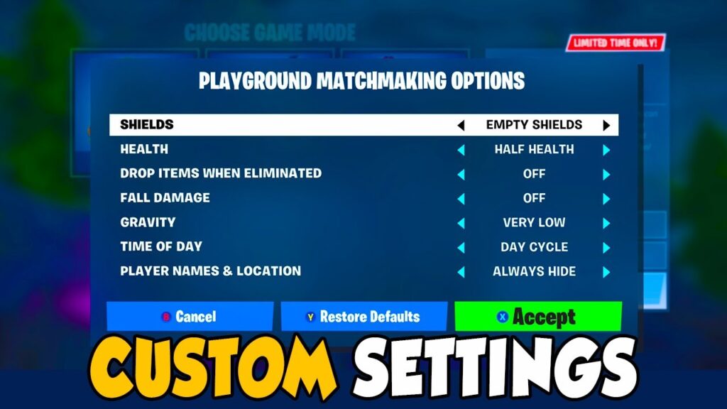 Configuración de daño en Fortnite: Tutorial de atributos de vida y escudos. 11 Configuración de daños en Fortnite: Tutorial de atributos de salud y escudo.