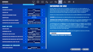 Problemas de audio en Fortnite: Solución a sonidos entrecortados o sin audio 10 es es 2560x1440 901c2c7d8a1e