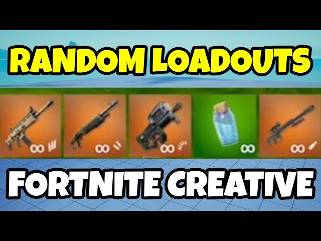 Generador de objetos en Fortnite: Tutorial para añadir armas y botín al mapa