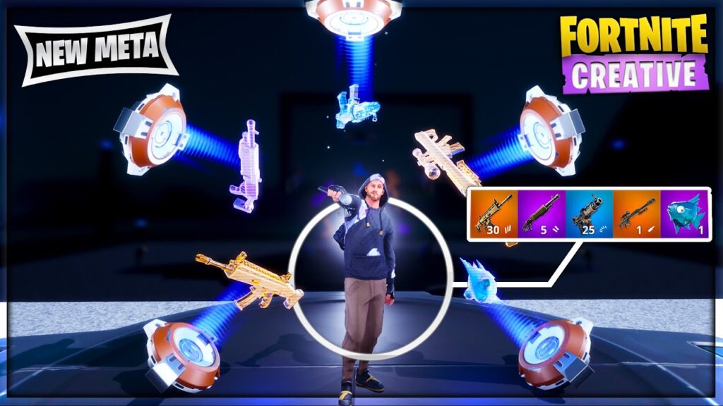 Generador de objetos en Fortnite: Tutorial para añadir armas y botín al mapa