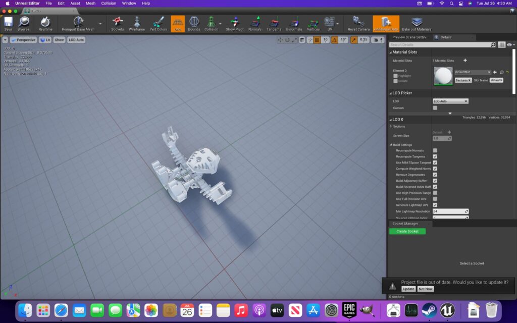 Importar modelos 3D a UEFN: Guía de formatos, texturas y mallas compatibles 8 Importar modelos 3D a UEFN: Guía de formatos, texturas y mallas compatibles