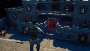 Diseño de niveles en UEFN: Configuración de terreno y paisajes iniciales. 7 level fight direction.png