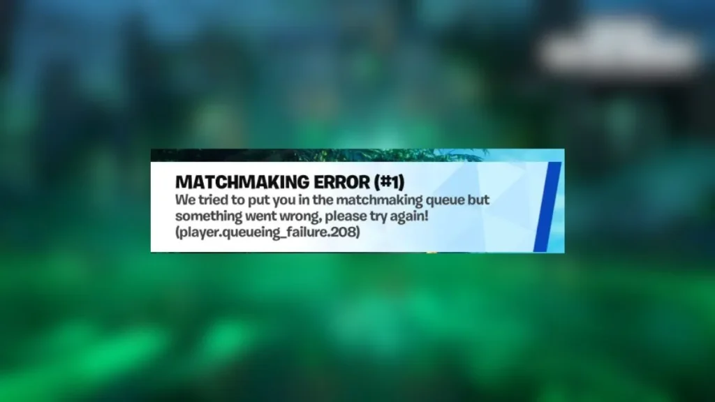 Matchmaking de Fortnite: Cómo arreglar errores de emparejamiento 11 Emparejamiento de Fortnite: cómo solucionar errores de emparejamiento