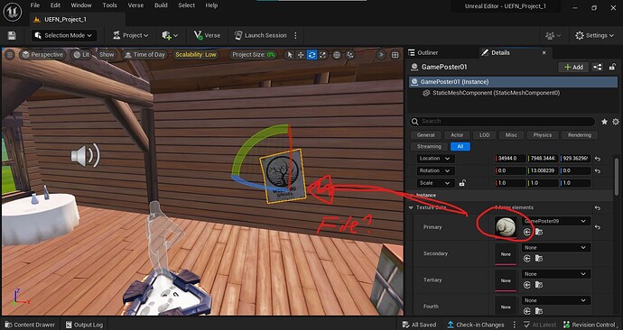 Materiales avanzados en UEFN: Uso de texturas personalizadas en objetos 9 Materiales avanzados en UEFN: uso de texturas personalizadas en objetos